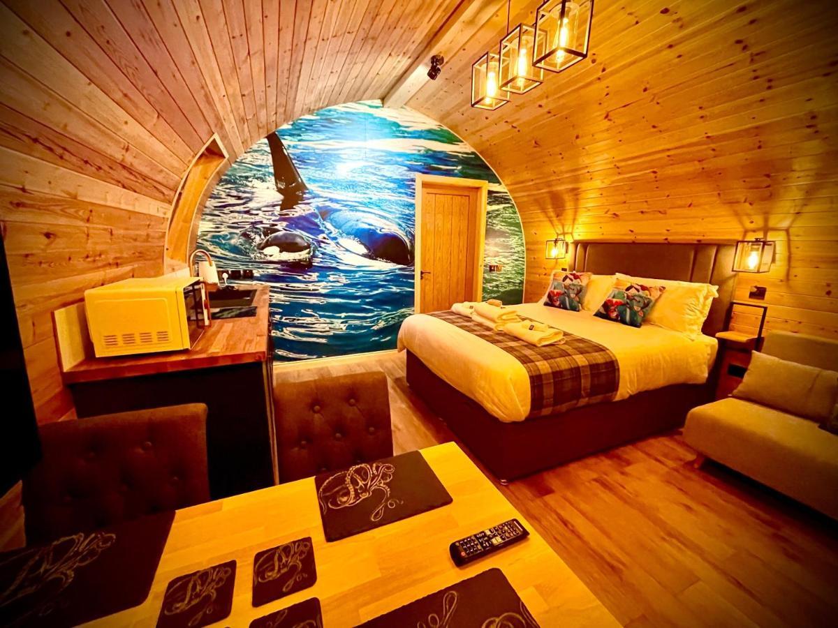 4 Sinclair Bay Lodges 基斯高地 外观 照片